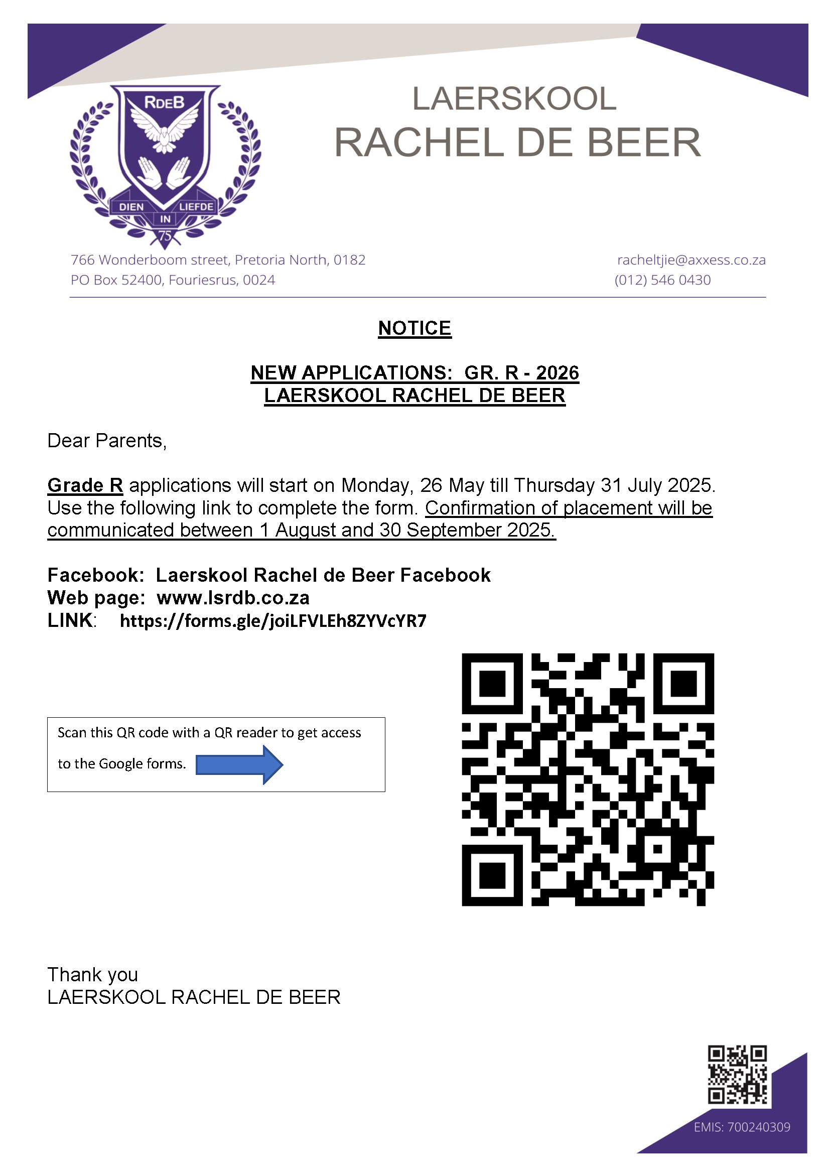 PDF - GRADE R MET LINK